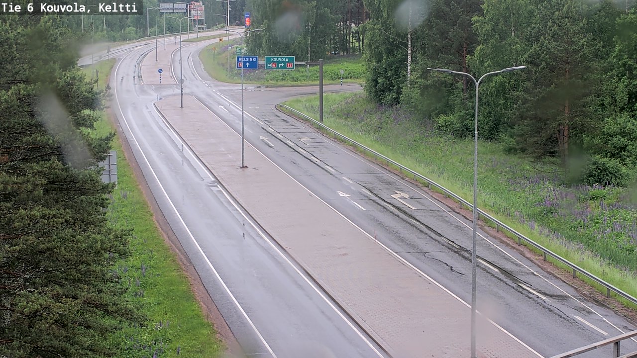Kelikamerat Kuva Tie 6 Kouvola, Keltti, Kouvola, Kymenlaakso