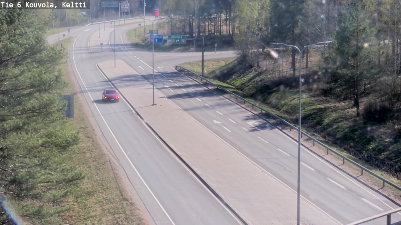 Kelikamerat Kuva Tie 6 Kouvola, Keltti, Kouvola, Kymenlaakso