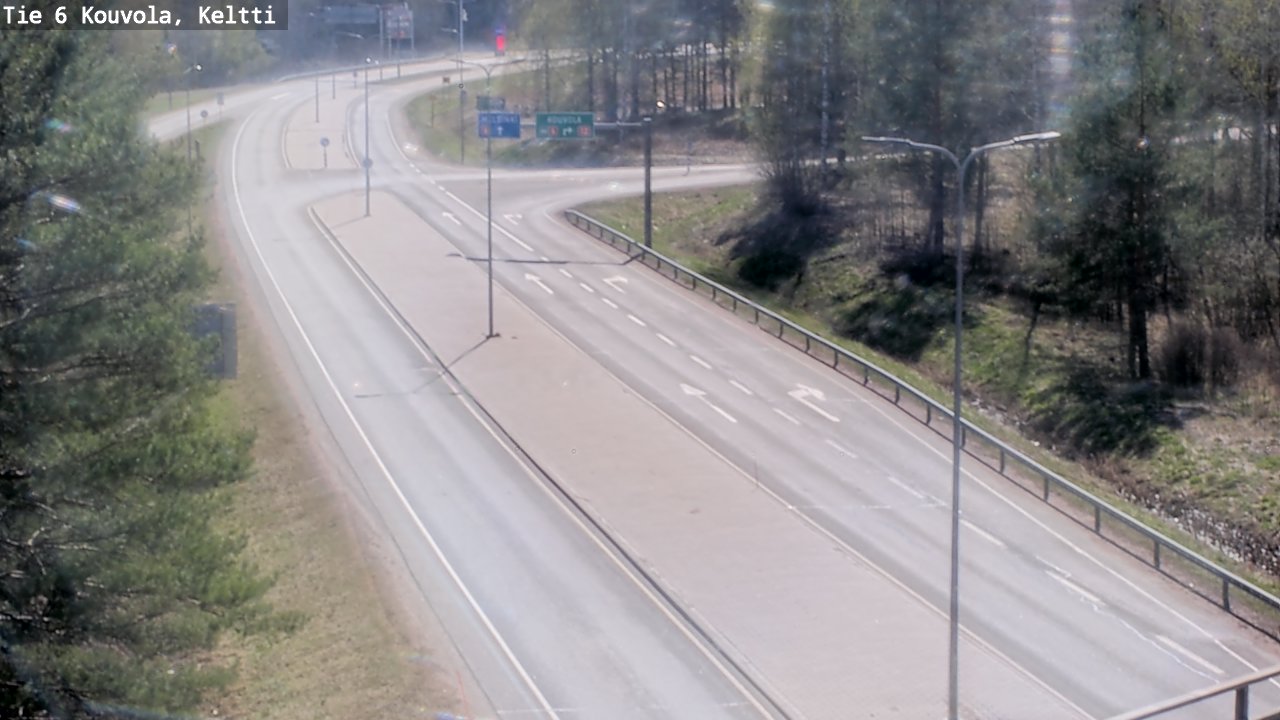 Kelikamerat Kuva Tie 6 Kouvola, Keltti, Kouvola, Kymenlaakso