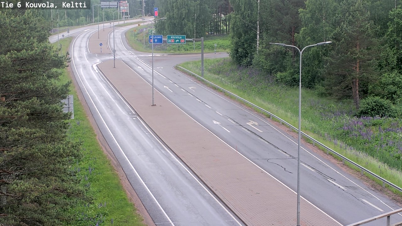 Kelikamerat Kuva Tie 6 Kouvola, Keltti, Kouvola, Kymenlaakso