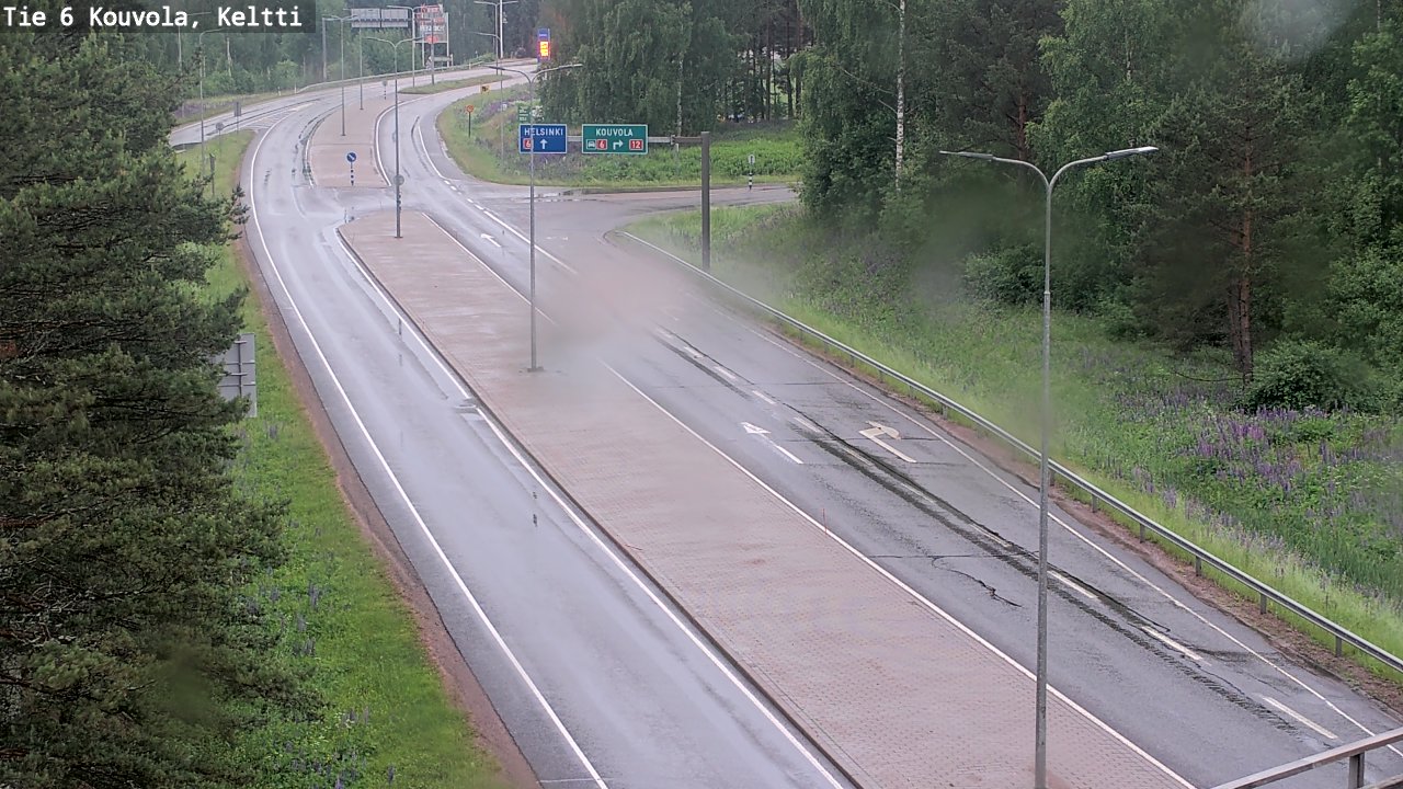 Kelikamerat Kuva Tie 6 Kouvola, Keltti, Kouvola, Kymenlaakso
