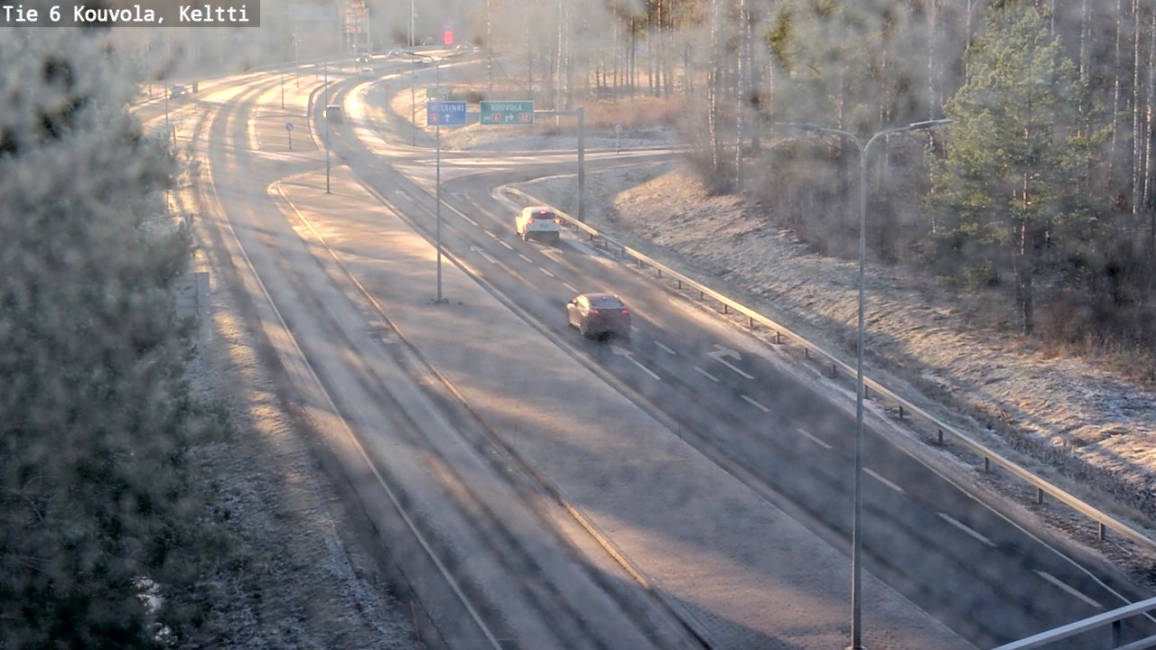 Kelikamerat Kuva Tie 6 Kouvola, Keltti, Kouvola, Kymenlaakso