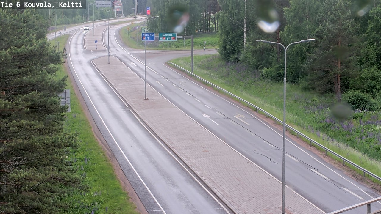Kelikamerat Kuva Tie 6 Kouvola, Keltti, Kouvola, Kymenlaakso
