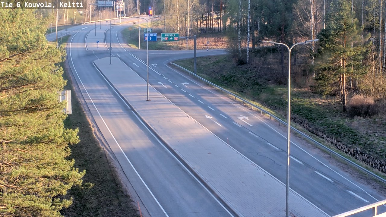Kelikamerat Kuva Tie 6 Kouvola, Keltti, Kouvola, Kymenlaakso