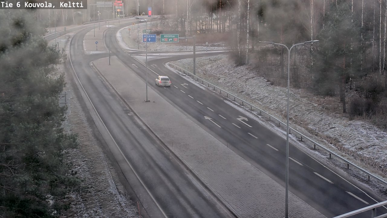 Kelikamerat Kuva Tie 6 Kouvola, Keltti, Kouvola, Kymenlaakso