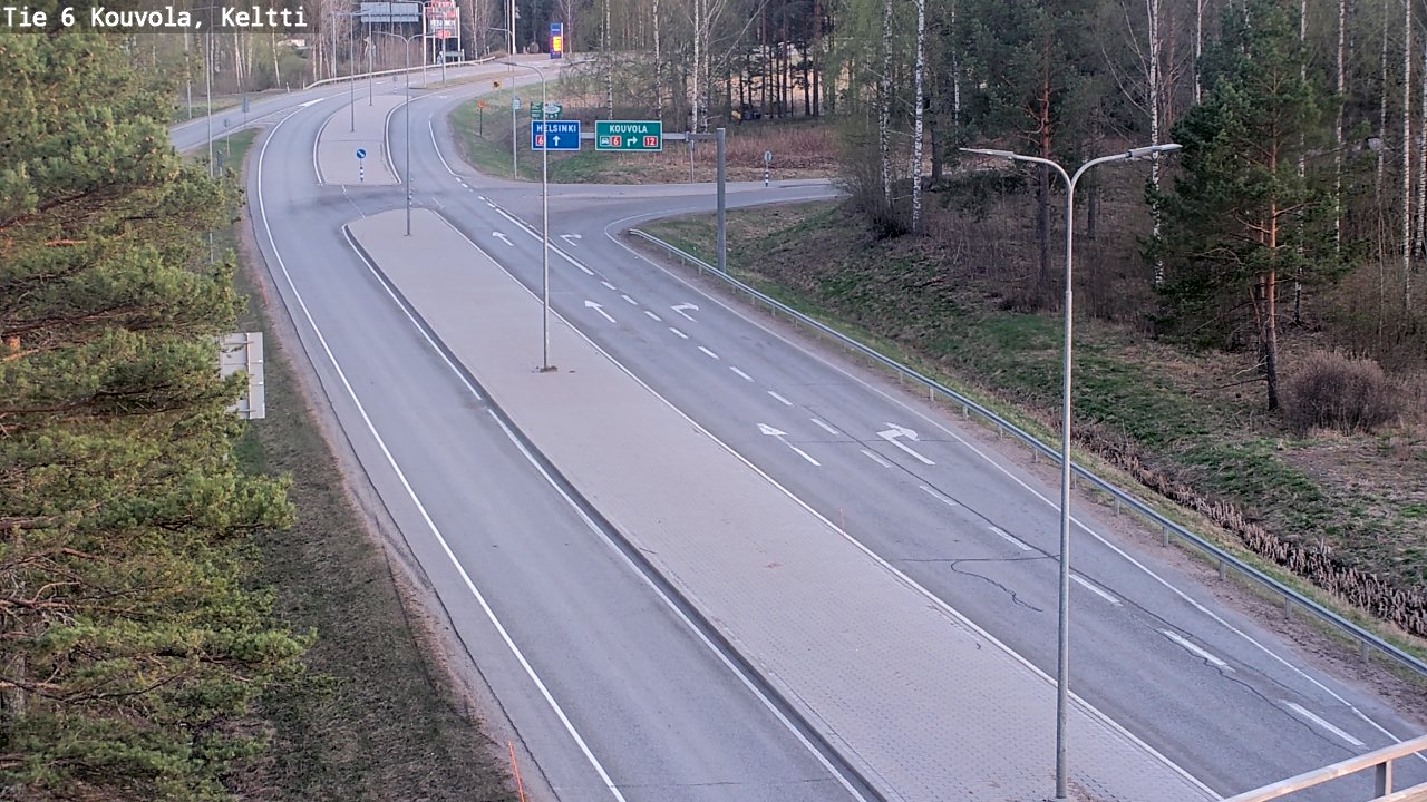 Kelikamerat Kuva Tie 6 Kouvola, Keltti, Kouvola, Kymenlaakso