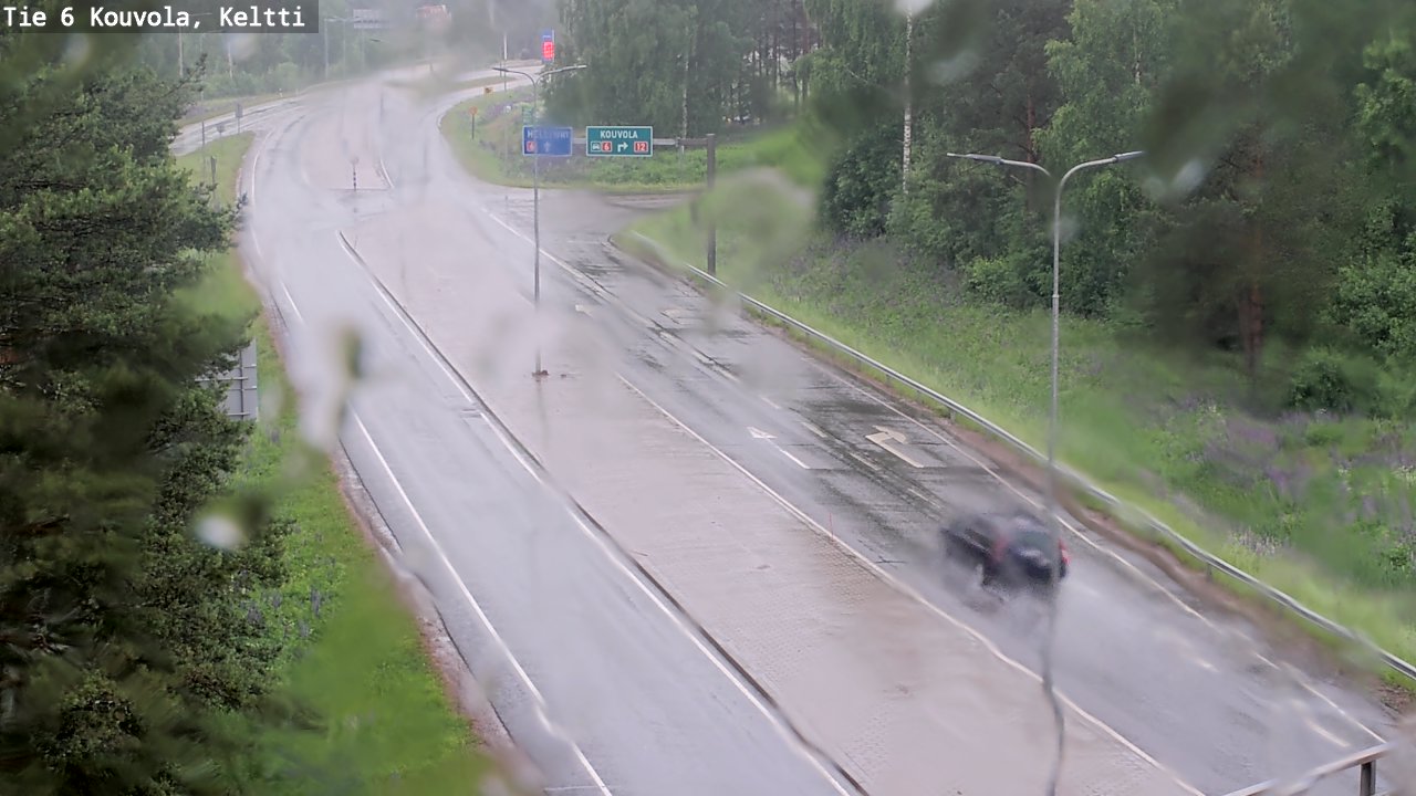 Kelikamerat Kuva Tie 6 Kouvola, Keltti, Kouvola, Kymenlaakso