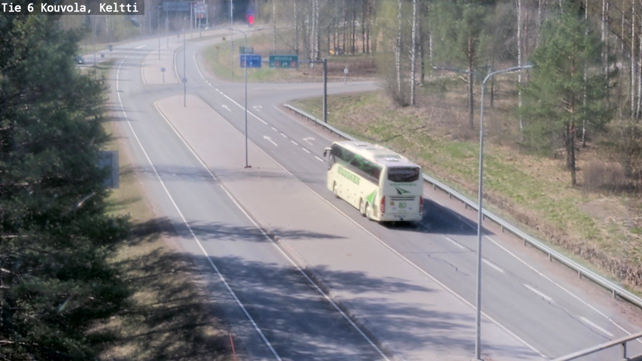 Kelikamerat Kuva Tie 6 Kouvola, Keltti, Kouvola, Kymenlaakso
