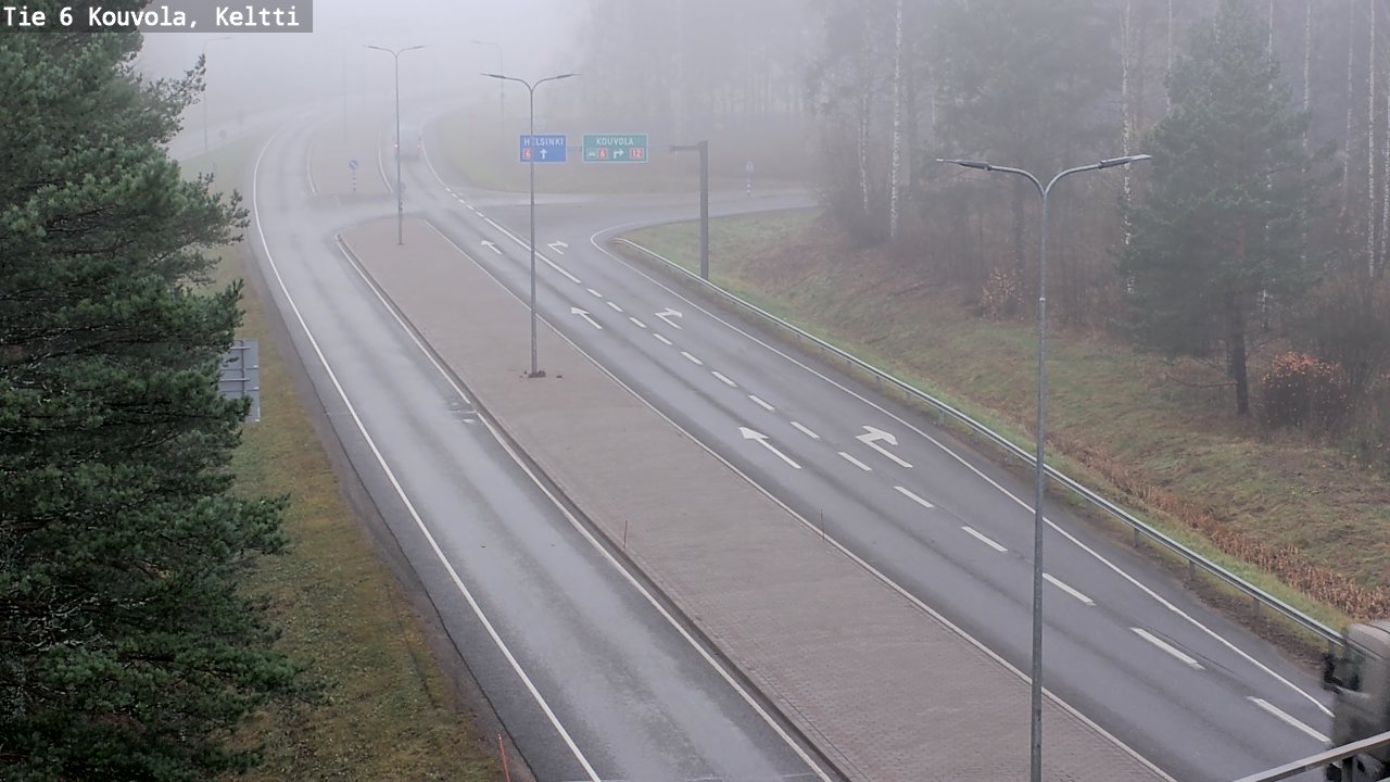 Kelikamerat Kuva Tie 6 Kouvola, Keltti, Kouvola, Kymenlaakso