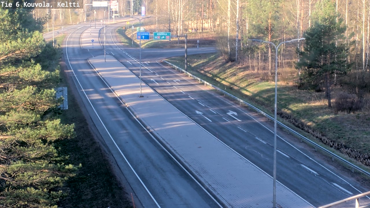 Kelikamerat Kuva Tie 6 Kouvola, Keltti, Kouvola, Kymenlaakso