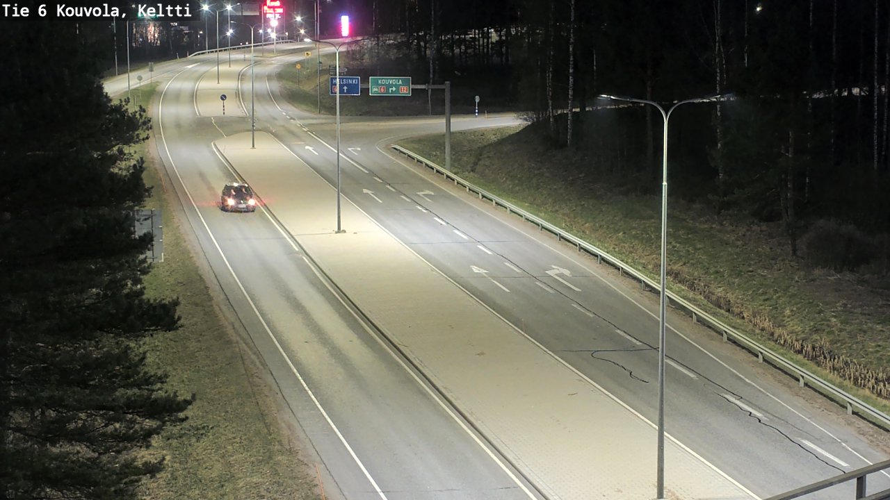 Kelikamerat Kuva Tie 6 Kouvola, Keltti, Kouvola, Kymenlaakso
