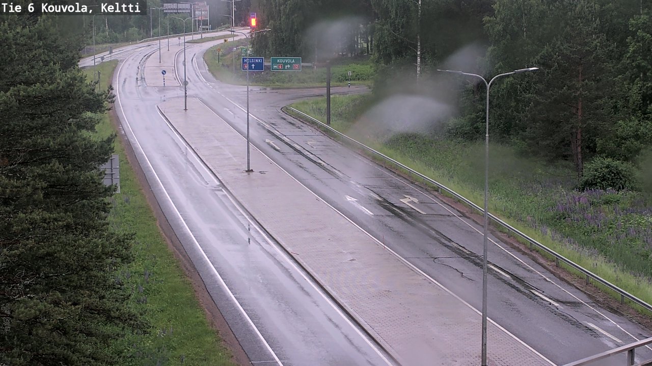 Kelikamerat Kuva Tie 6 Kouvola, Keltti, Kouvola, Kymenlaakso