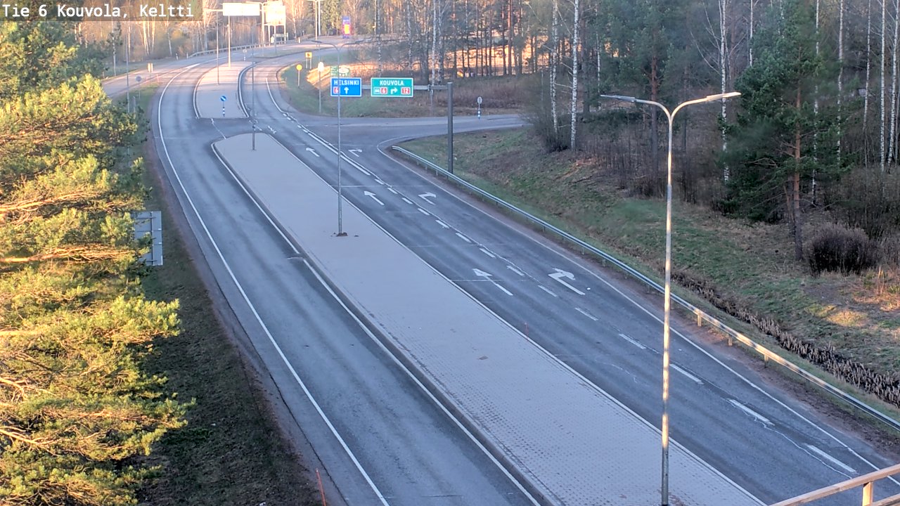 Kelikamerat Kuva Tie 6 Kouvola, Keltti, Kouvola, Kymenlaakso