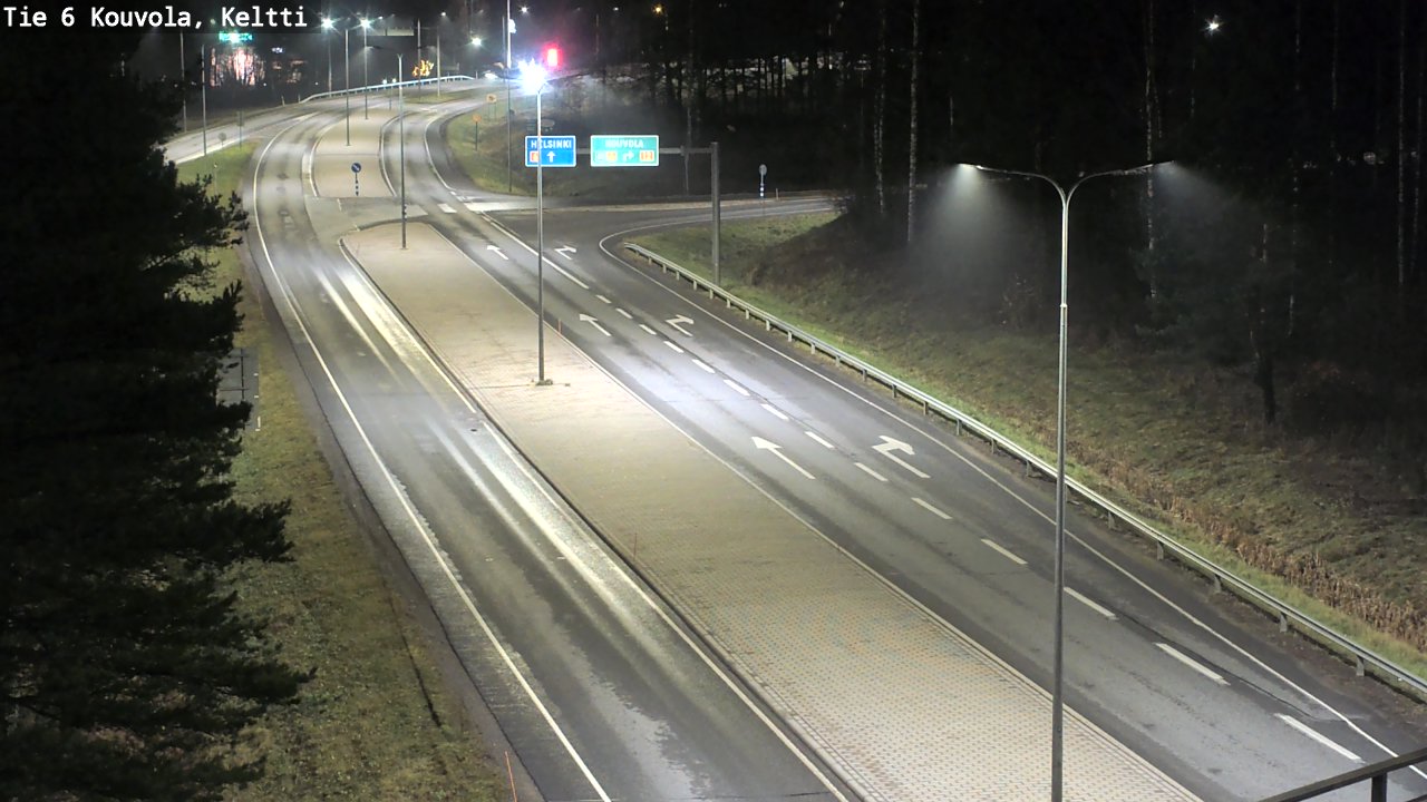 Kelikamerat Kuva Tie 6 Kouvola, Keltti, Kouvola, Kymenlaakso