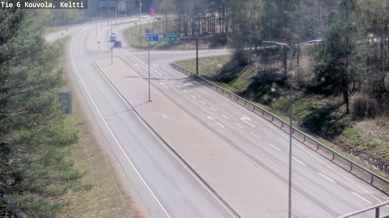 Kelikamerat Kuva Tie 6 Kouvola, Keltti, Kouvola, Kymenlaakso