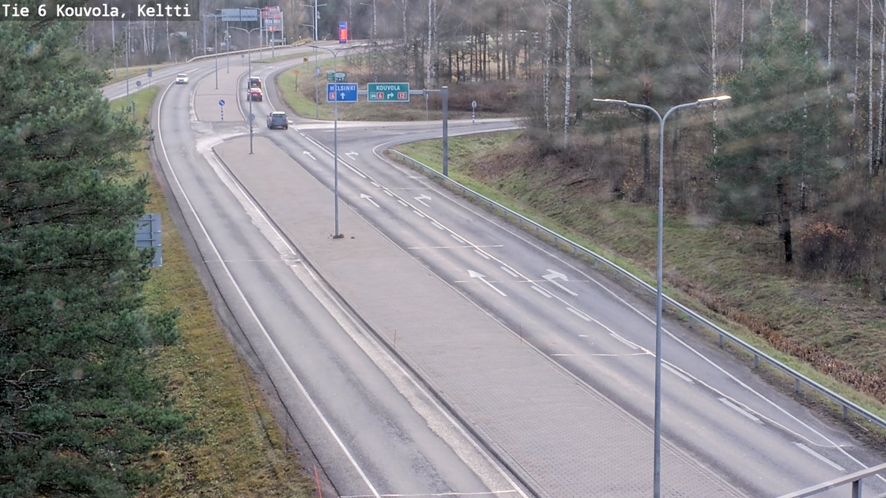 Kelikamerat Kuva Tie 6 Kouvola, Keltti, Kouvola, Kymenlaakso