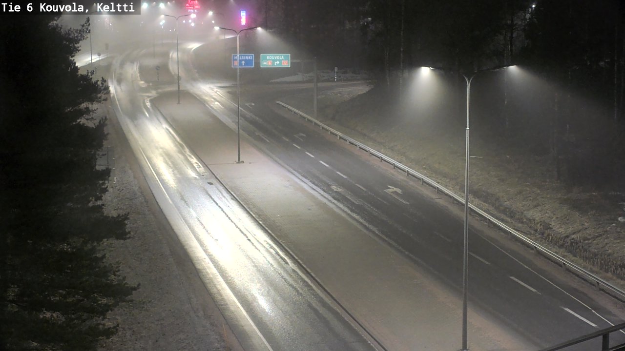 Kelikamerat Kuva Tie 6 Kouvola, Keltti, Kouvola, Kymenlaakso