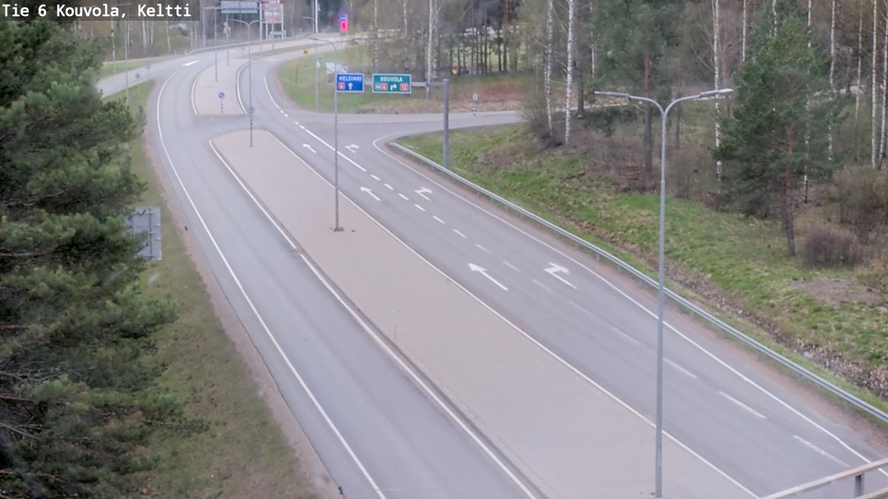Weather Camera Image Road 6 Kouvola, Keltti, Kouvola, Kymenlaakso