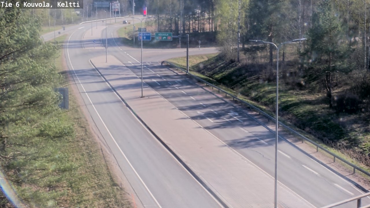 Kelikamerat Kuva Tie 6 Kouvola, Keltti, Kouvola, Kymenlaakso