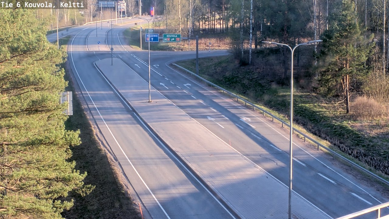 Kelikamerat Kuva Tie 6 Kouvola, Keltti, Kouvola, Kymenlaakso