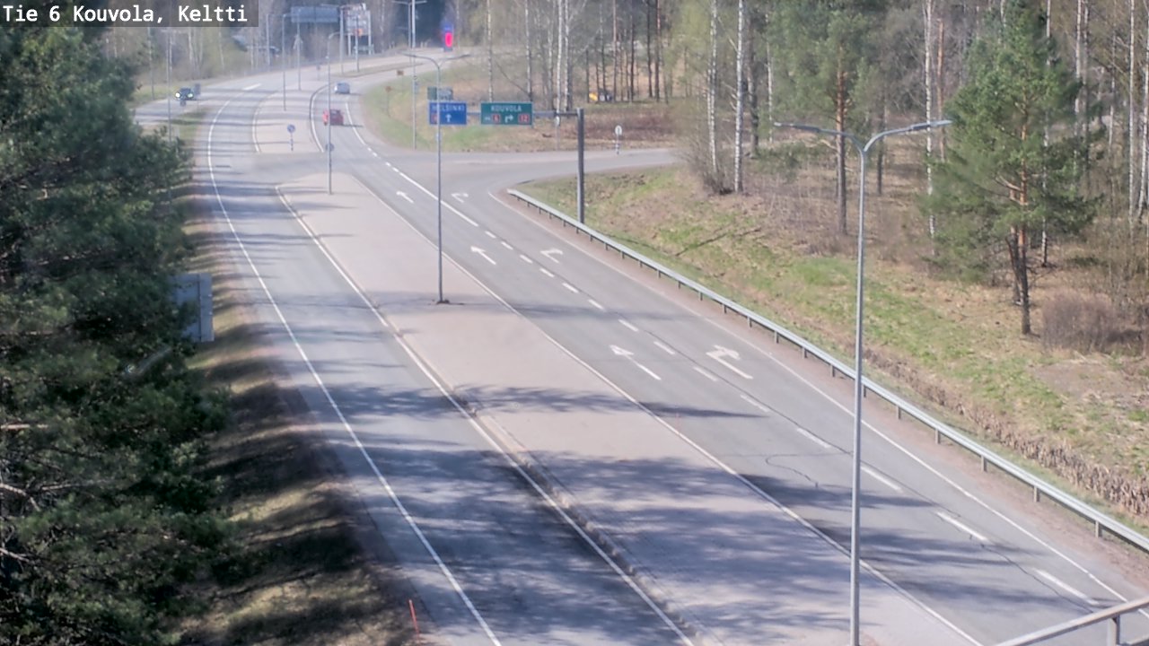 Kelikamerat Kuva Tie 6 Kouvola, Keltti, Kouvola, Kymenlaakso