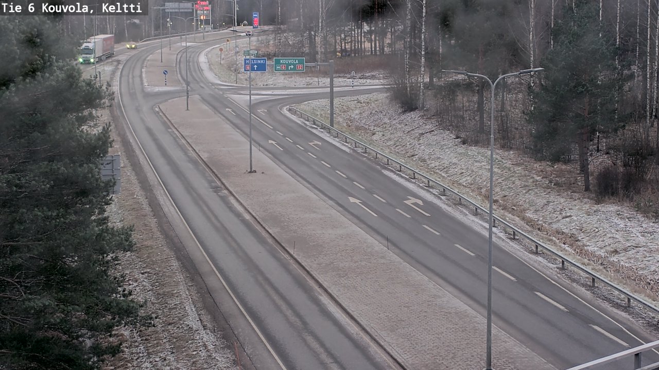 Kelikamerat Kuva Tie 6 Kouvola, Keltti, Kouvola, Kymenlaakso