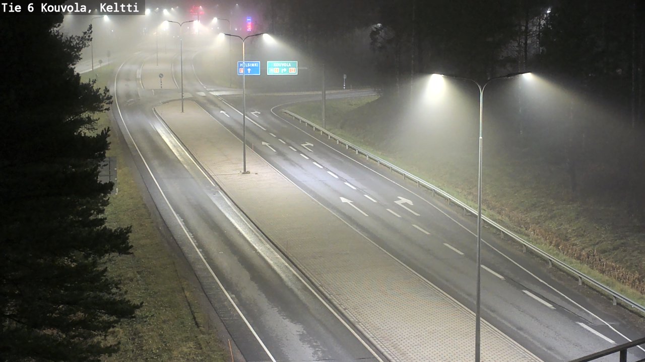 Kelikamerat Kuva Tie 6 Kouvola, Keltti, Kouvola, Kymenlaakso