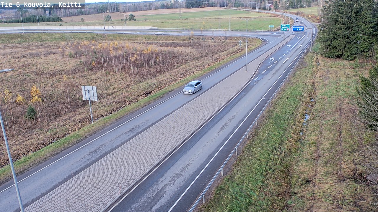 Kelikamerat Kuva Tie 6 Kouvola, Keltti, Kouvola, Kymenlaakso