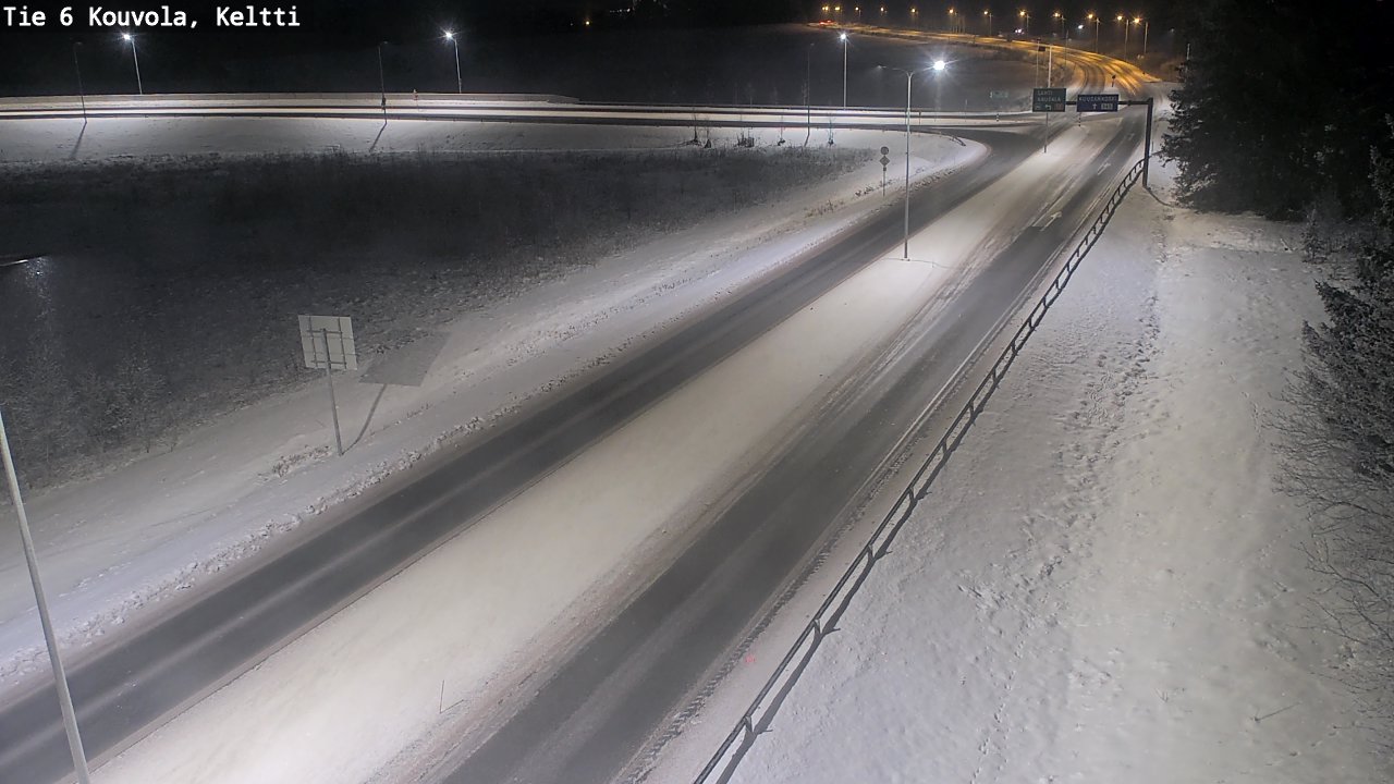 Weather Camera Image Road 6 Kouvola, Keltti, Kouvola, Kymenlaakso