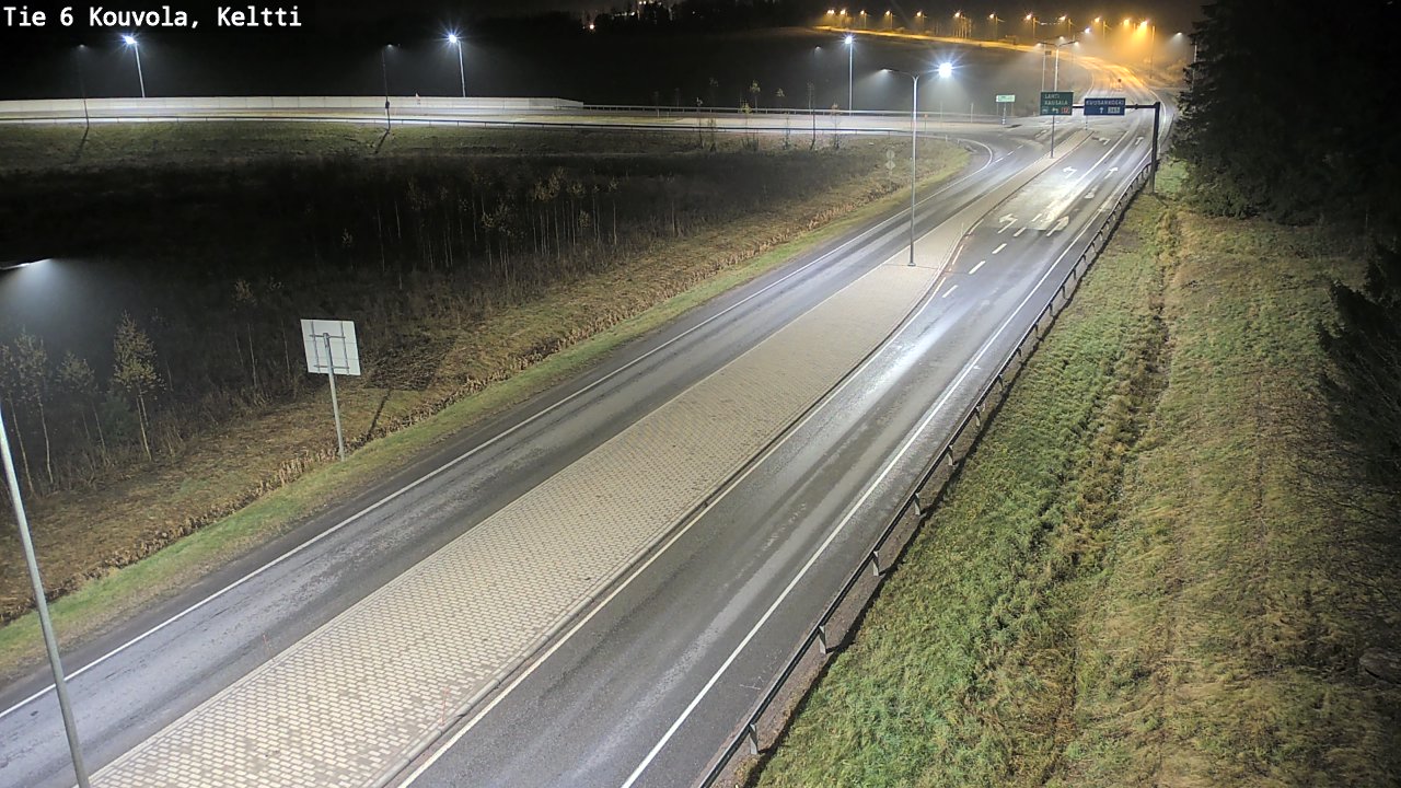 Kelikamerat Kuva Tie 6 Kouvola, Keltti, Kouvola, Kymenlaakso