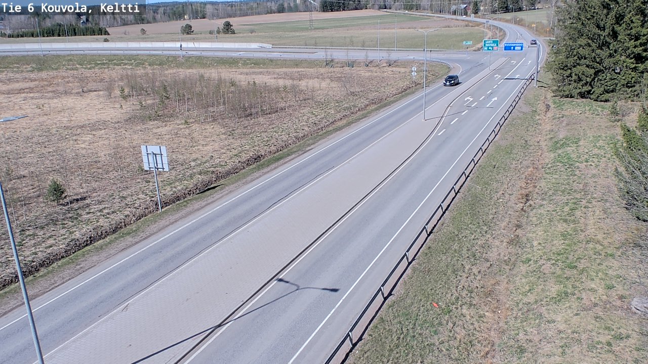 Kelikamerat Kuva Tie 6 Kouvola, Keltti, Kouvola, Kymenlaakso
