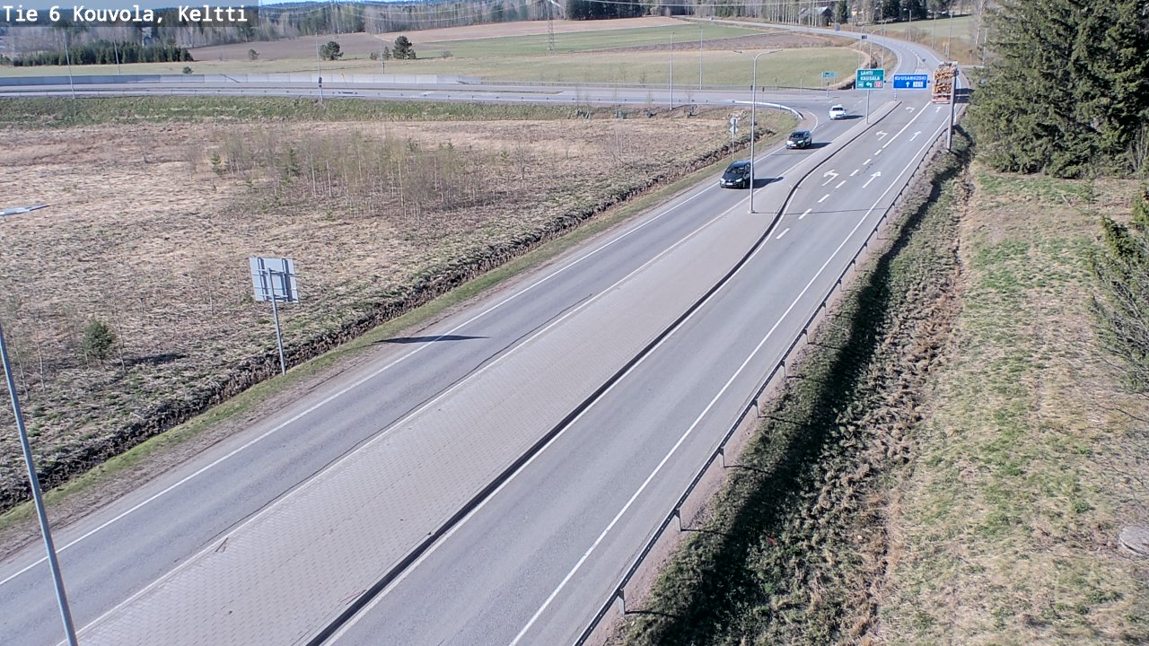 Kelikamerat Kuva Tie 6 Kouvola, Keltti, Kouvola, Kymenlaakso
