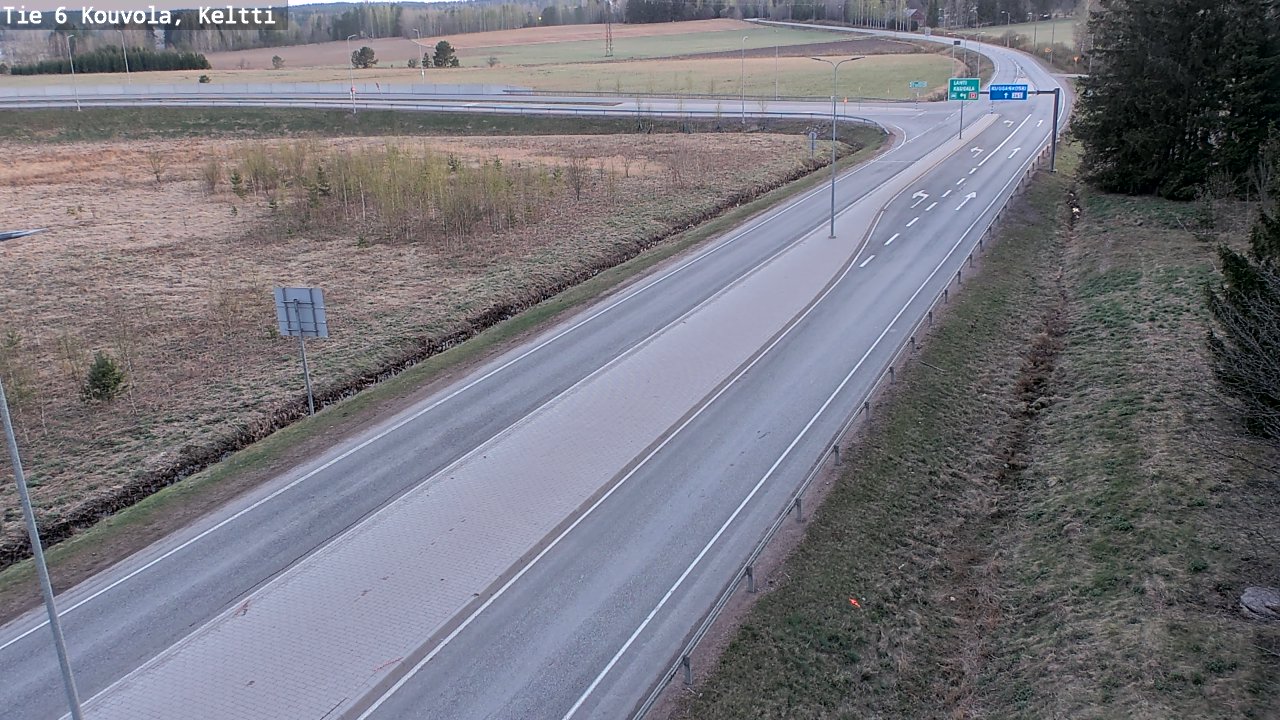 Weather Camera Image Road 6 Kouvola, Keltti, Kouvola, Kymenlaakso