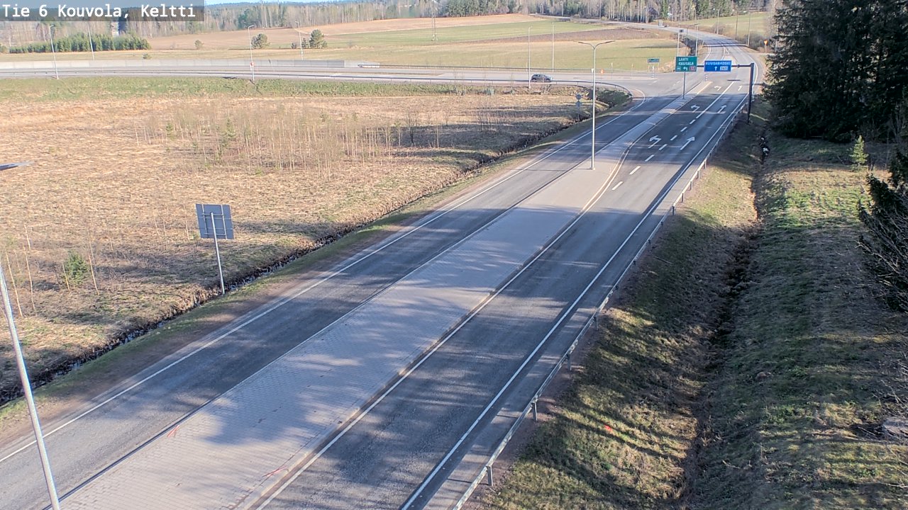 Kelikamerat Kuva Tie 6 Kouvola, Keltti, Kouvola, Kymenlaakso