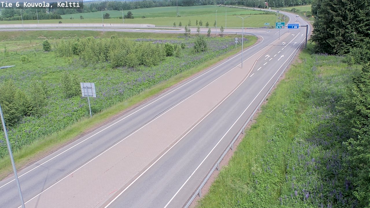 Kelikamerat Kuva Tie 6 Kouvola, Keltti, Kouvola, Kymenlaakso