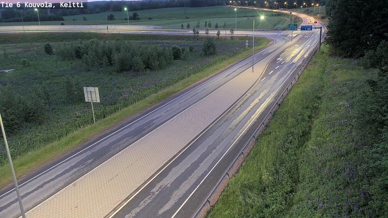 Kelikamerat Kuva Tie 6 Kouvola, Keltti, Kouvola, Kymenlaakso