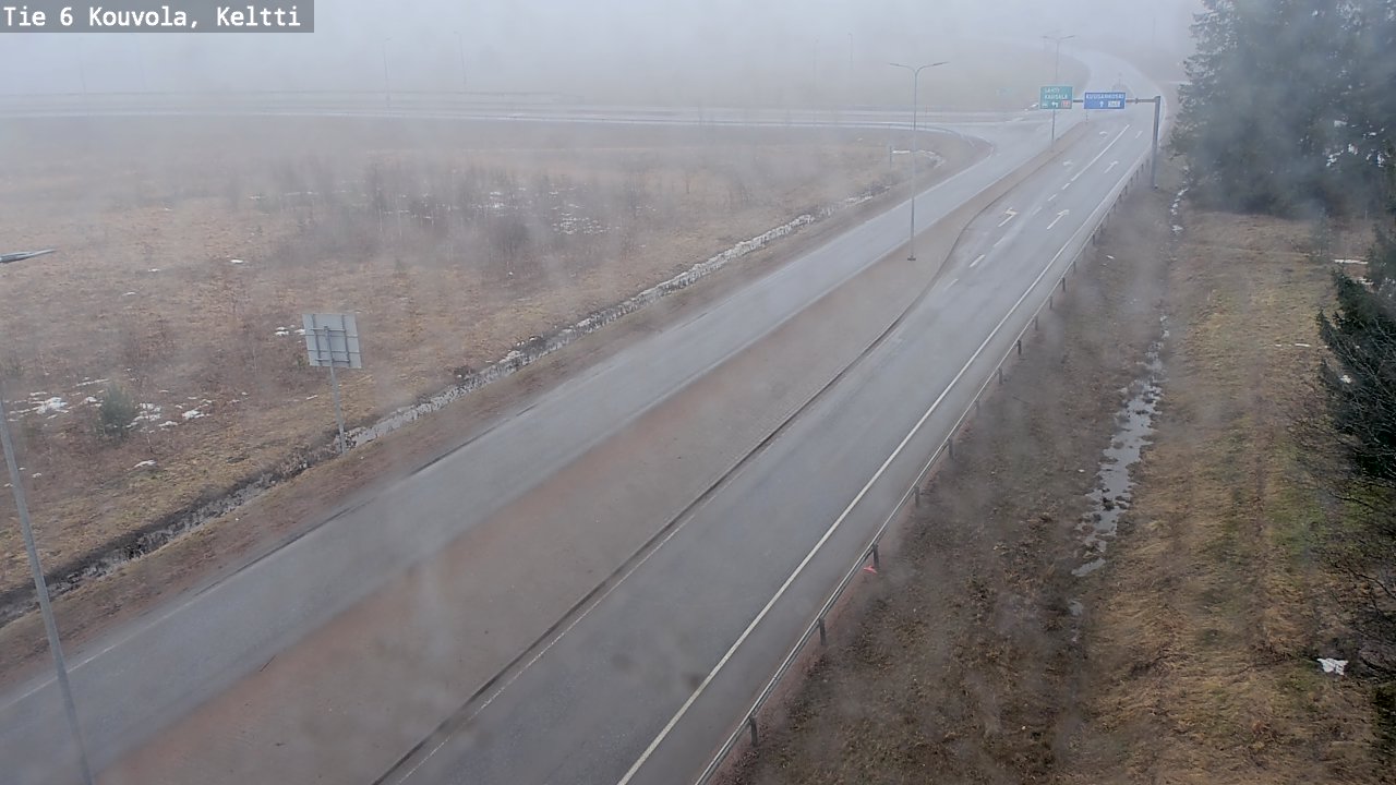 Kelikamerat Kuva Tie 6 Kouvola, Keltti, Kouvola, Kymenlaakso