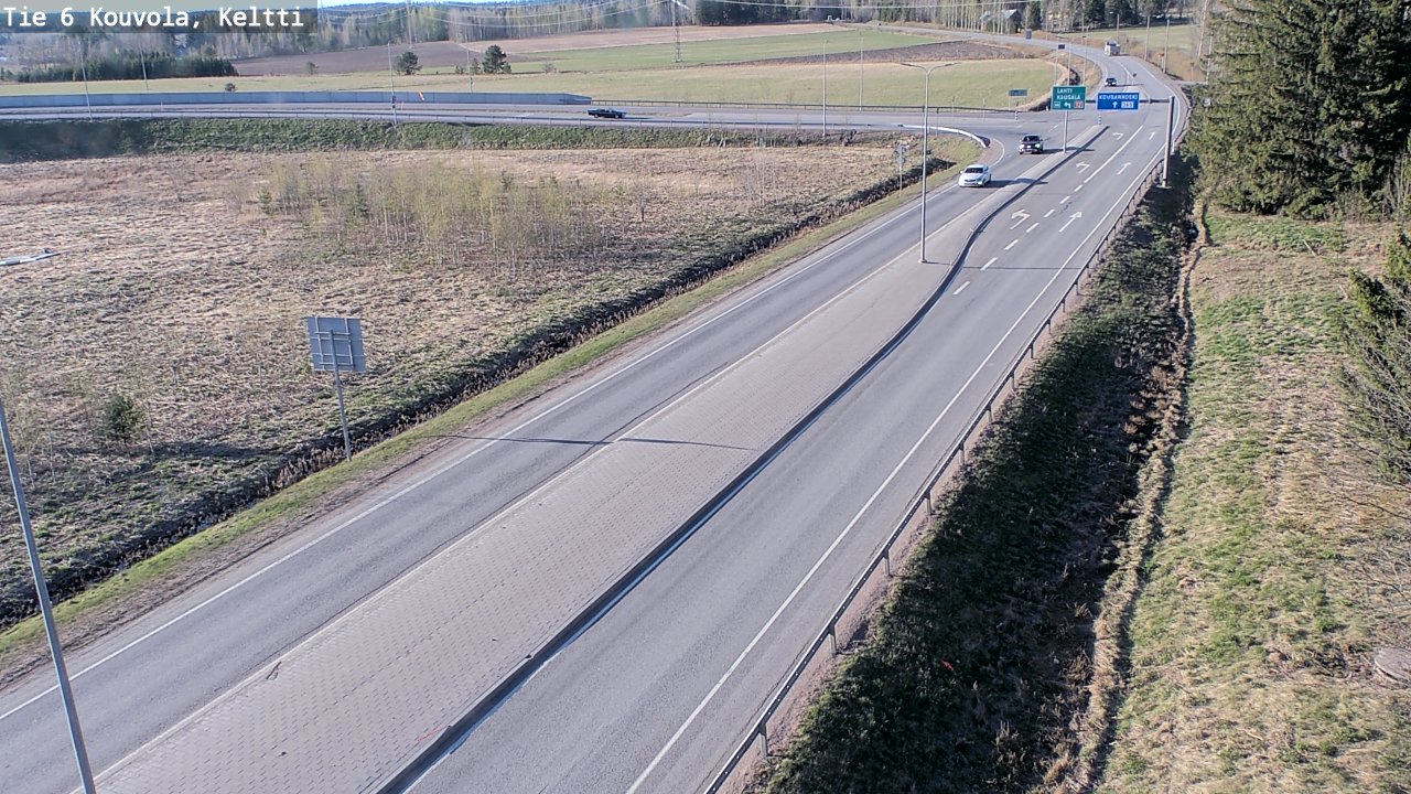 Kelikamerat Kuva Tie 6 Kouvola, Keltti, Kouvola, Kymenlaakso