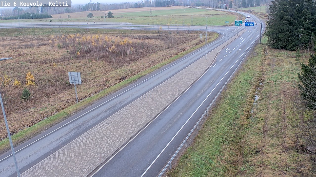 Kelikamerat Kuva Tie 6 Kouvola, Keltti, Kouvola, Kymenlaakso