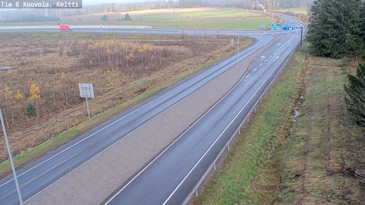 Kelikamerat Kuva Tie 6 Kouvola, Keltti, Kouvola, Kymenlaakso