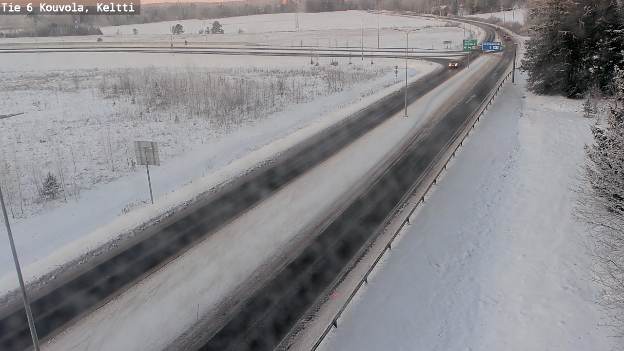 Kelikamerat Kuva Tie 6 Kouvola, Keltti, Kouvola, Kymenlaakso