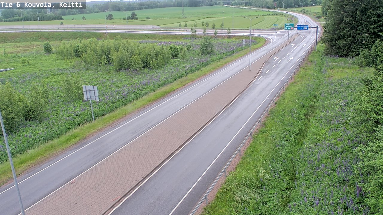 Kelikamerat Kuva Tie 6 Kouvola, Keltti, Kouvola, Kymenlaakso
