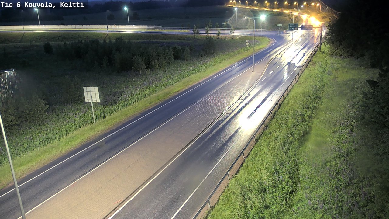 Kelikamerat Kuva Tie 6 Kouvola, Keltti, Kouvola, Kymenlaakso