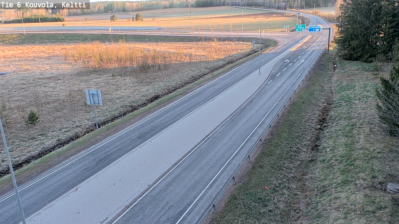 Kelikamerat Kuva Tie 6 Kouvola, Keltti, Kouvola, Kymenlaakso