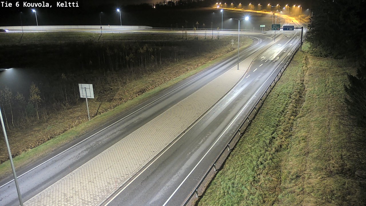 Kelikamerat Kuva Tie 6 Kouvola, Keltti, Kouvola, Kymenlaakso