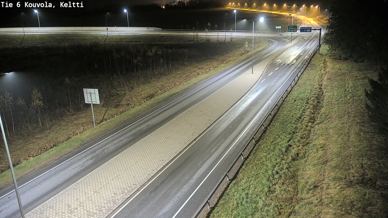 Kelikamerat Kuva Tie 6 Kouvola, Keltti, Kouvola, Kymenlaakso