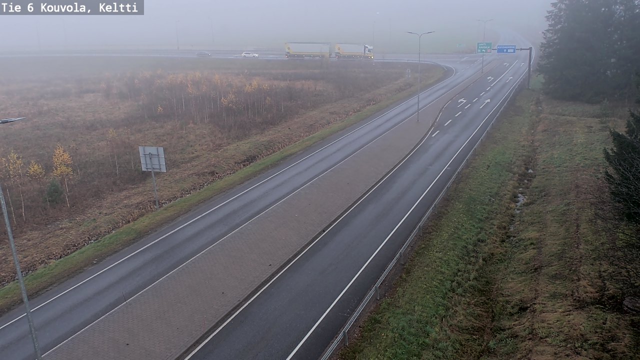 Kelikamerat Kuva Tie 6 Kouvola, Keltti, Kouvola, Kymenlaakso