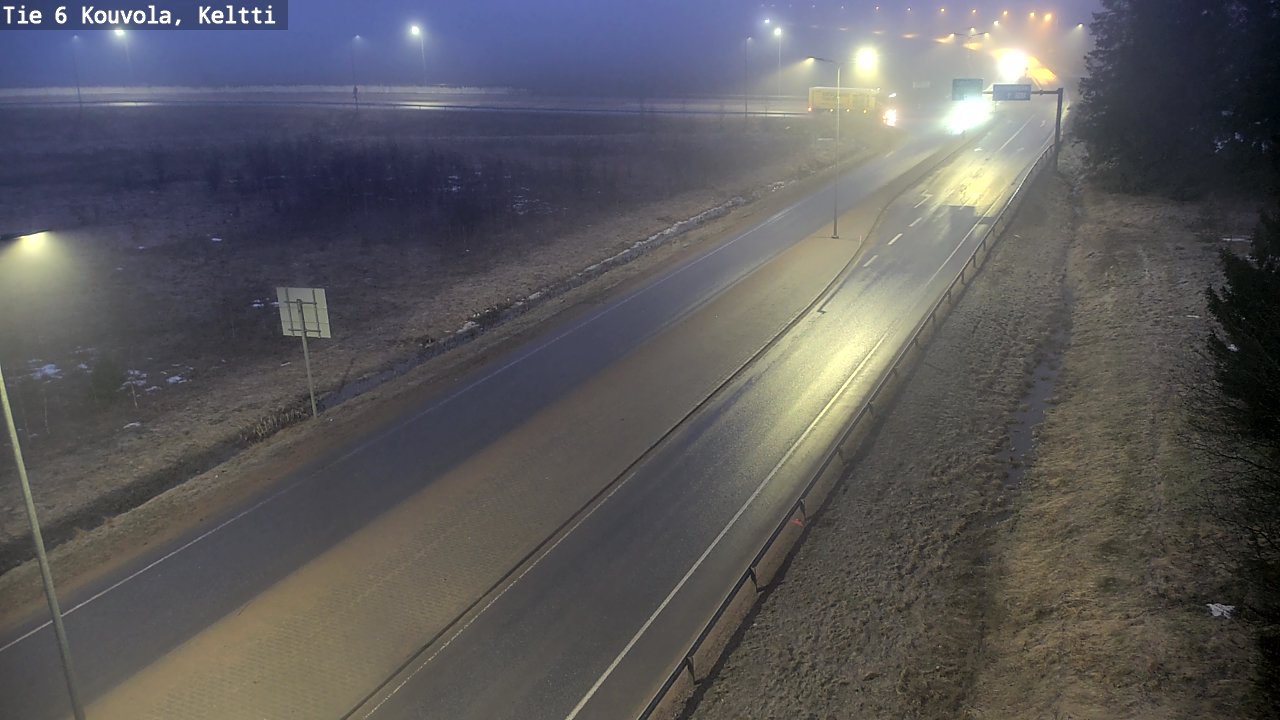 Kelikamerat Kuva Tie 6 Kouvola, Keltti, Kouvola, Kymenlaakso