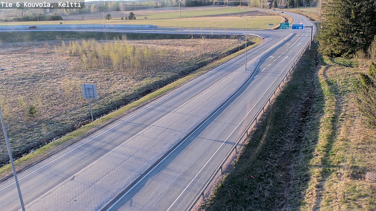 Kelikamerat Kuva Tie 6 Kouvola, Keltti, Kouvola, Kymenlaakso