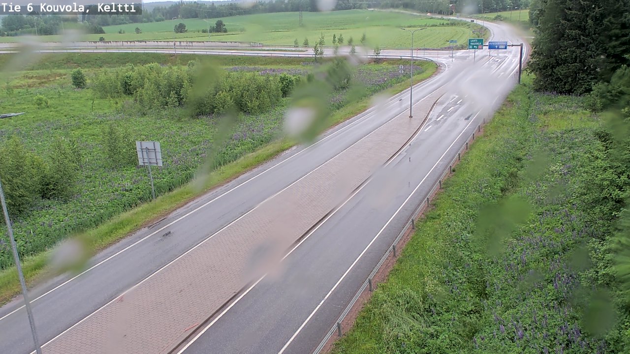 Kelikamerat Kuva Tie 6 Kouvola, Keltti, Kouvola, Kymenlaakso